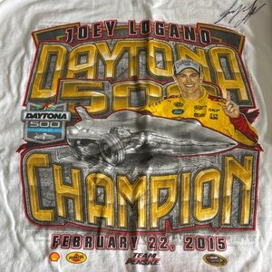 Daytona 500 Champion Graphic T-Shirt Joey Logano
